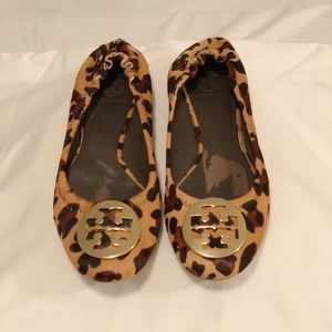 Tory Burch leopard Reva Ballet flats